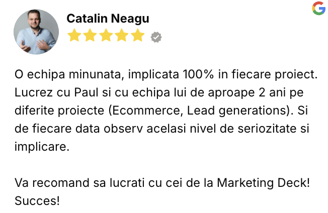 Marketing Deck